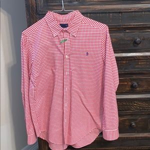 Women’s Checkered Button down